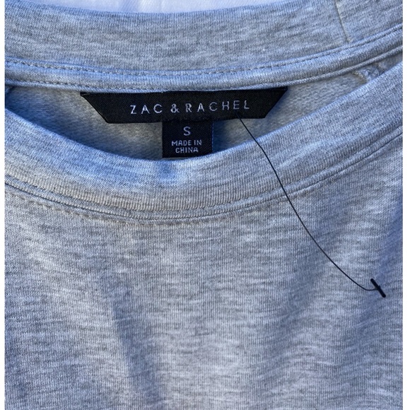 Zac & Rachel Oversized Super Soft Grey Sweater - Picture 5 of 9